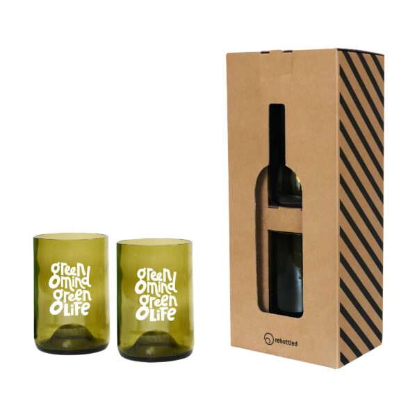 Rebottled® Tumbler 2-pack set glazen - Afbeelding 2