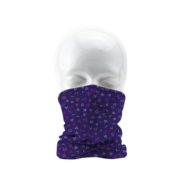 Bandana RPET multifunctionele sjaal met all-over opdruk