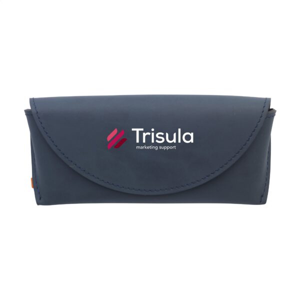 Recycled Leather Sunglasses Pouch brillenkoker - Afbeelding 4