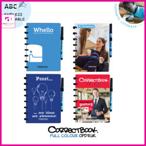 Correctboek met logo