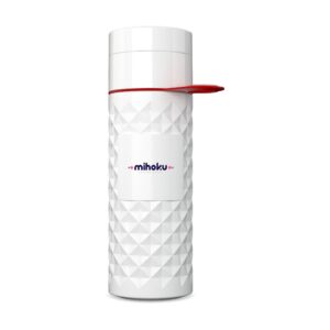 Join The Pipe Nairobi Ring Bottle White 500ml waterfles