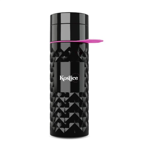Join The Pipe Nairobi Ring Bottle Black 500ml waterfles