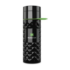 Join The Pipe Nairobi Ring Bottle Black 500ml waterfles