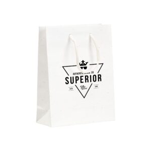 Leaf It Bag gerecycled met strovezels (180 g/m²) S