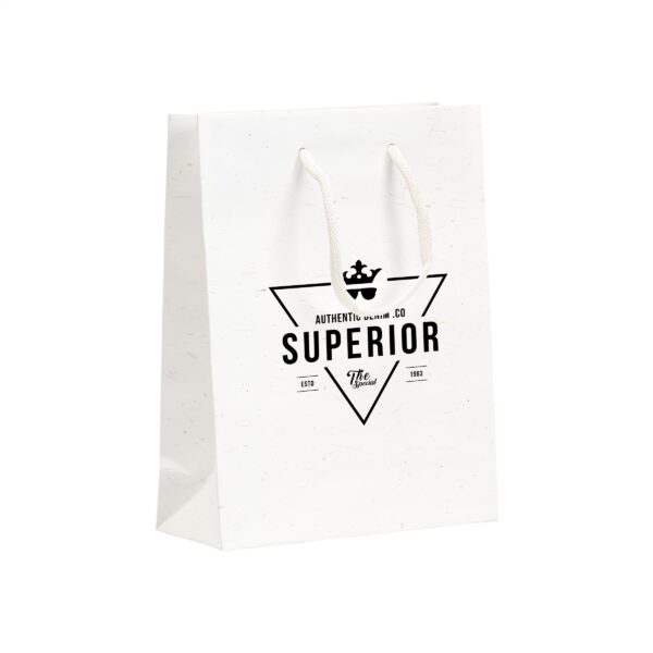 Leaf It Bag gerecycled met strovezels (180 g/m²) S