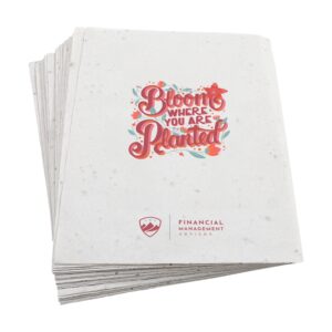 Leaflet A6 Flower Seed Paper 200 gr