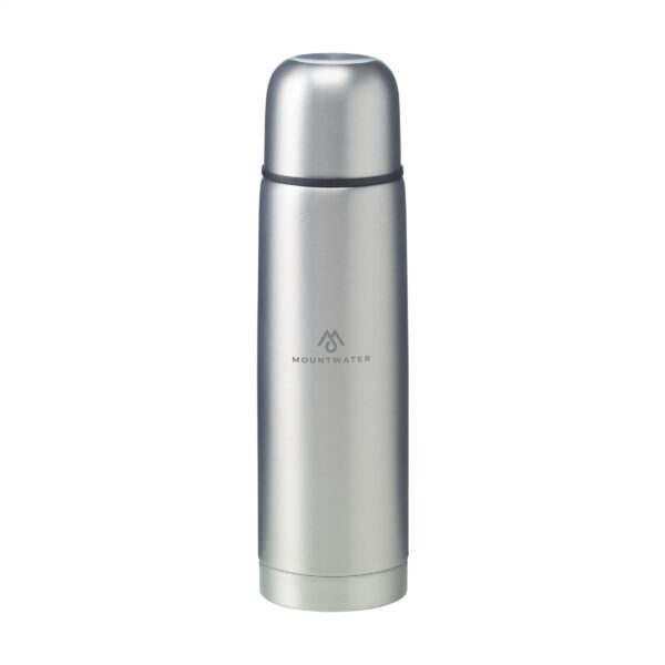 Frosted Bottle RCS Recycled Steel 500 ml thermosfles