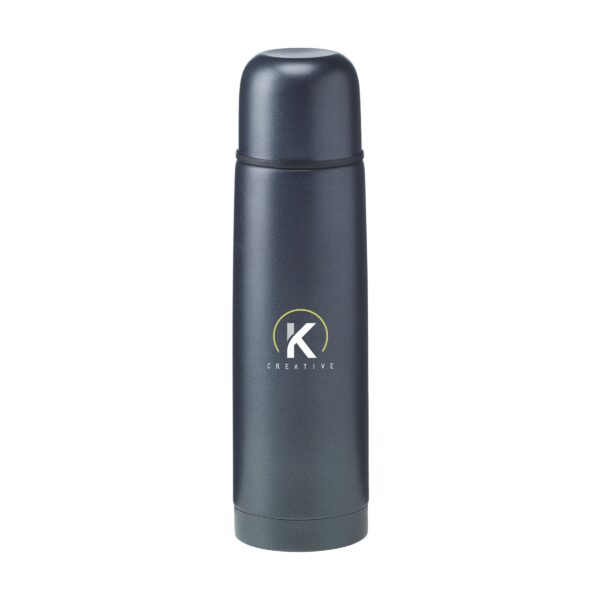 Frosted Bottle RCS Recycled Steel 500 ml thermosfles