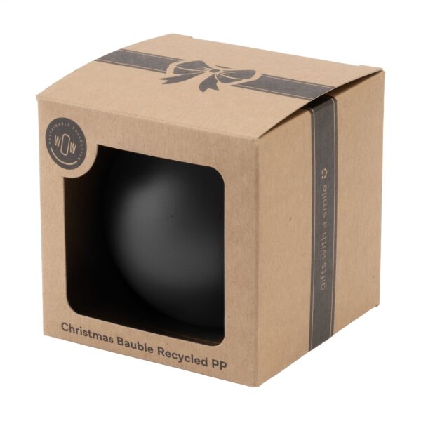 Kerstbal Ø7cm Recycled PP Box - Made in Europe