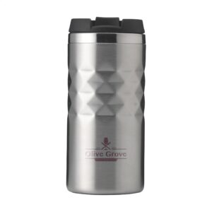 Geometric Mug RCS Recycled Steel 280 ml thermosbeker