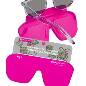 siliconen brillenhoes met opdruk in huisstijl