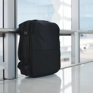 Underseater rugzak op de luchthaven