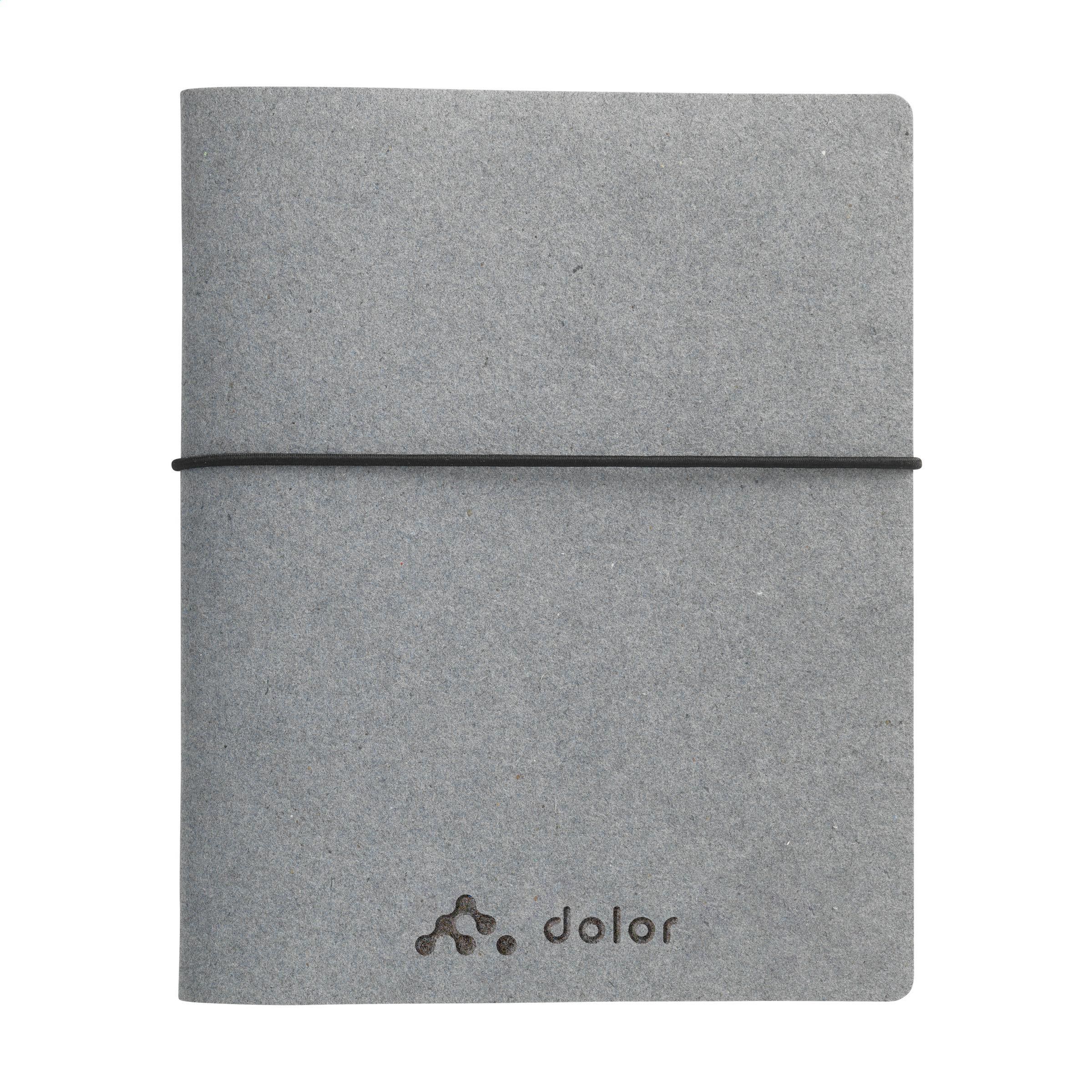 Recycled Textile Refillable Notebook A5 notitieboek