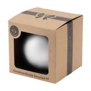 Kerstbal Ø7cm Recycled PP Box - Made in Europe